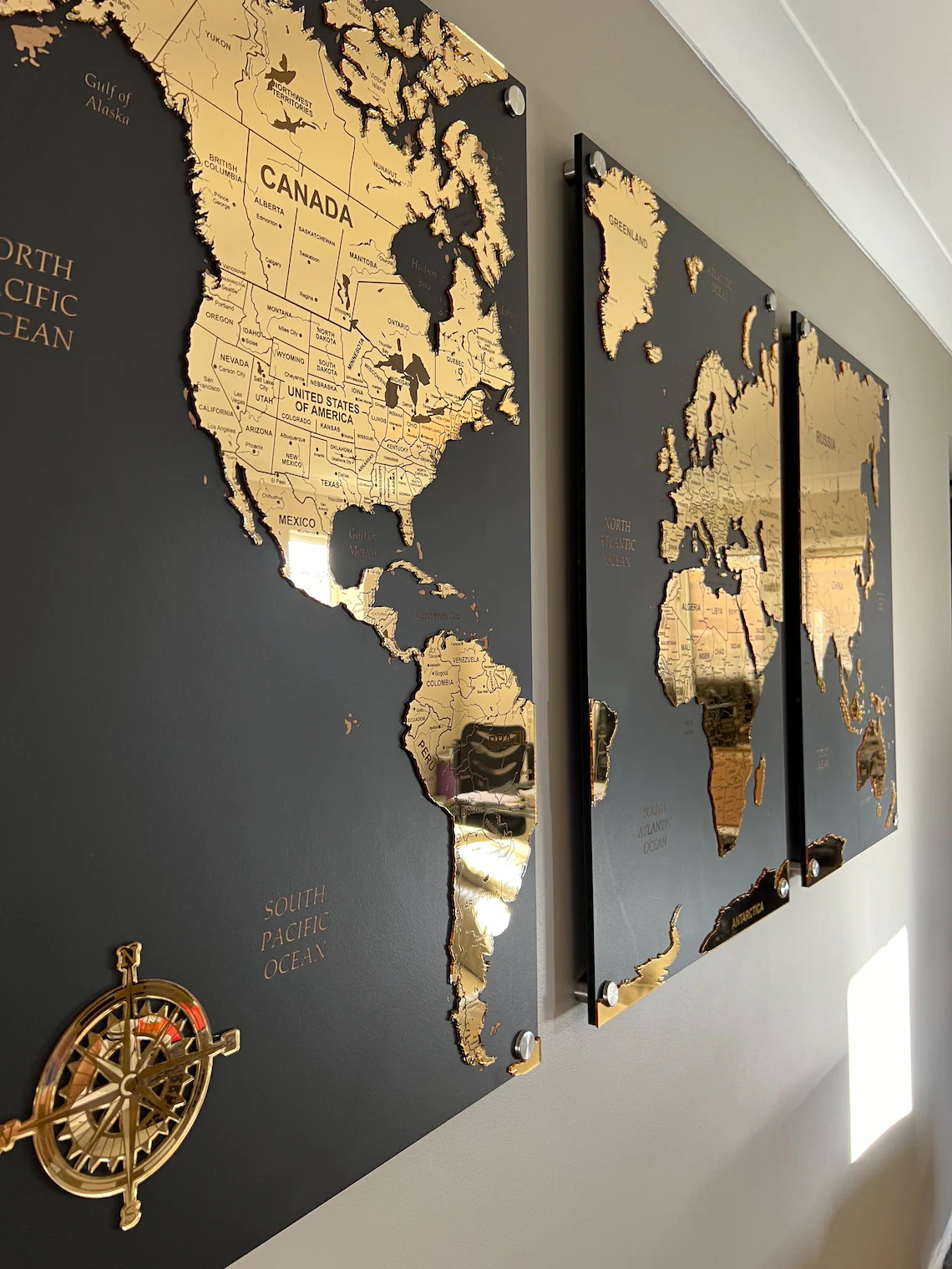 detailna karta na sveta gold 9